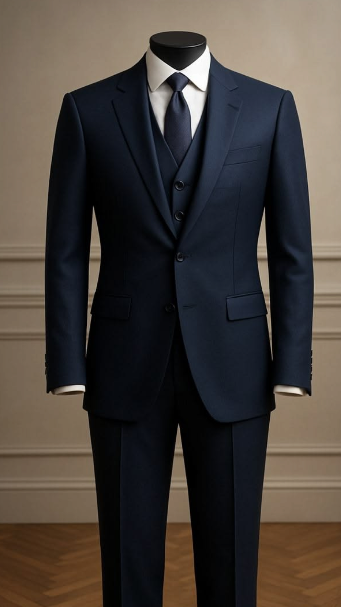 Navy suit
