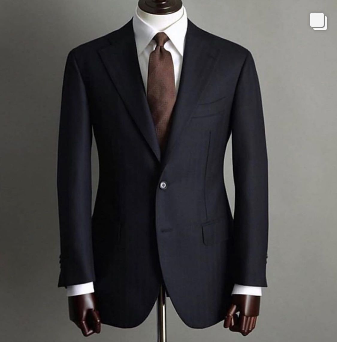navy suit ( hidden pinstripe)