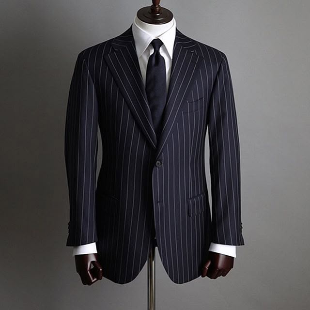 Pinstripe Suit