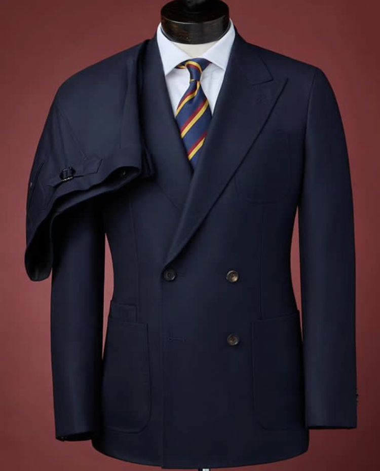 Navy suit